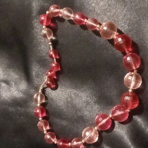 Vintage coro necklace 17.5 long stamped hook clasp.